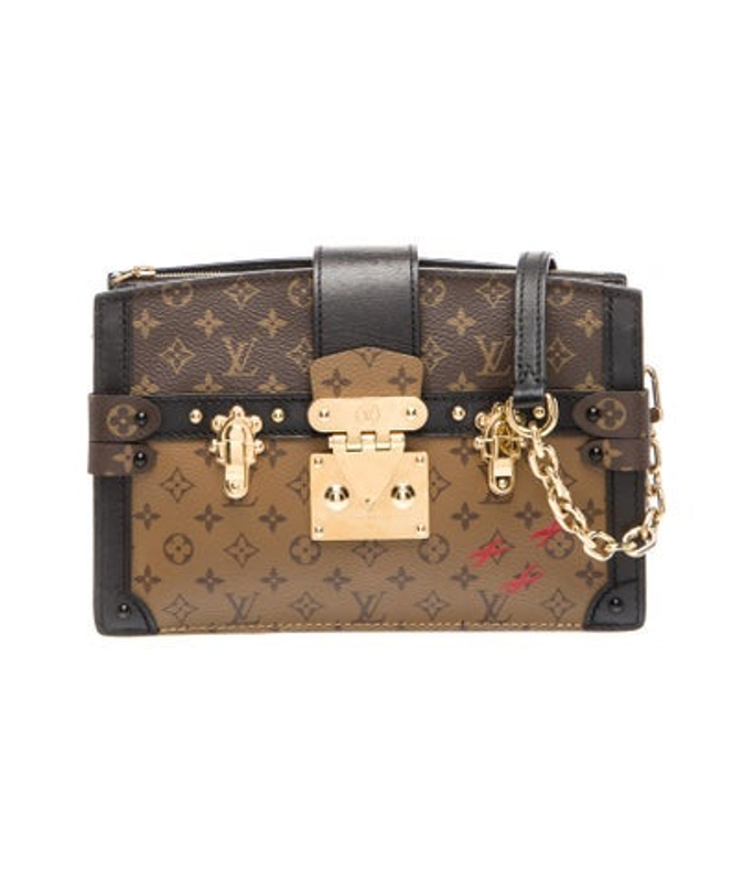 Louis Vuitton Vuitton Lv Monogram Trunk Clutch