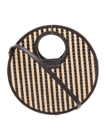 Straw Top Handle Bag