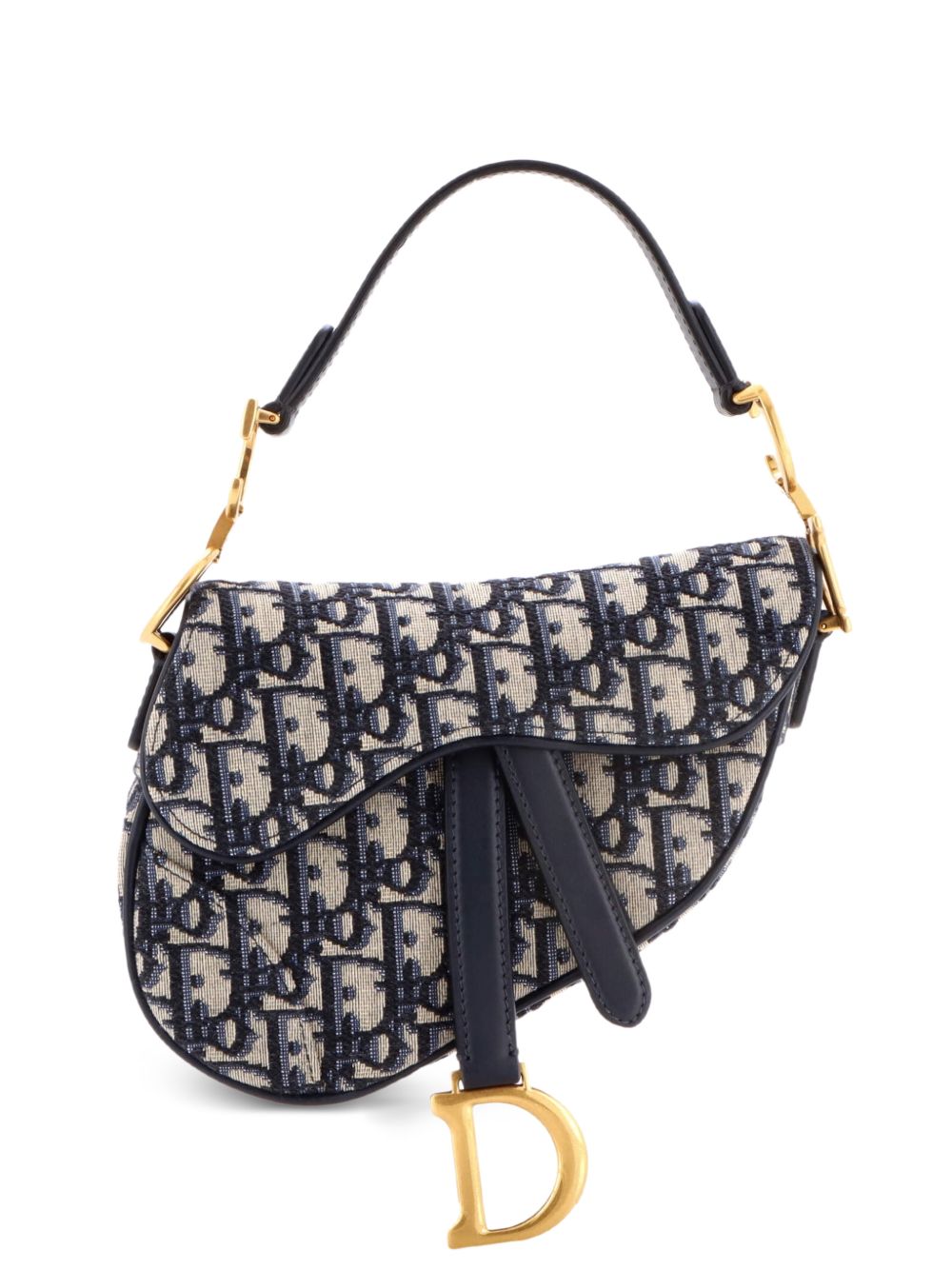 Saddle Handbag Oblique Canvas Mini shoulder bag