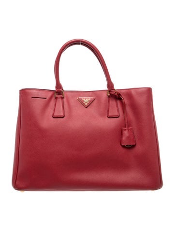 Saffiano Lux Leather Tote