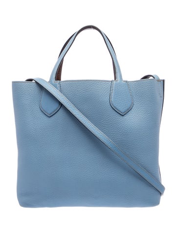 Leather Top Handle Bag