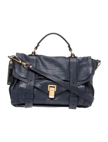 Leather Top Handle Bag