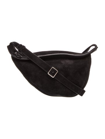 The Row Suede Slouchy Banana Small