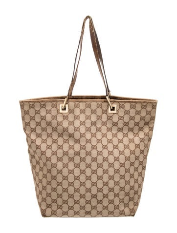 GG Canvas Tote Vintage