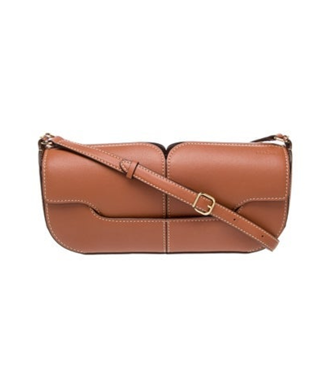 Polene Leather Shoulder Bag