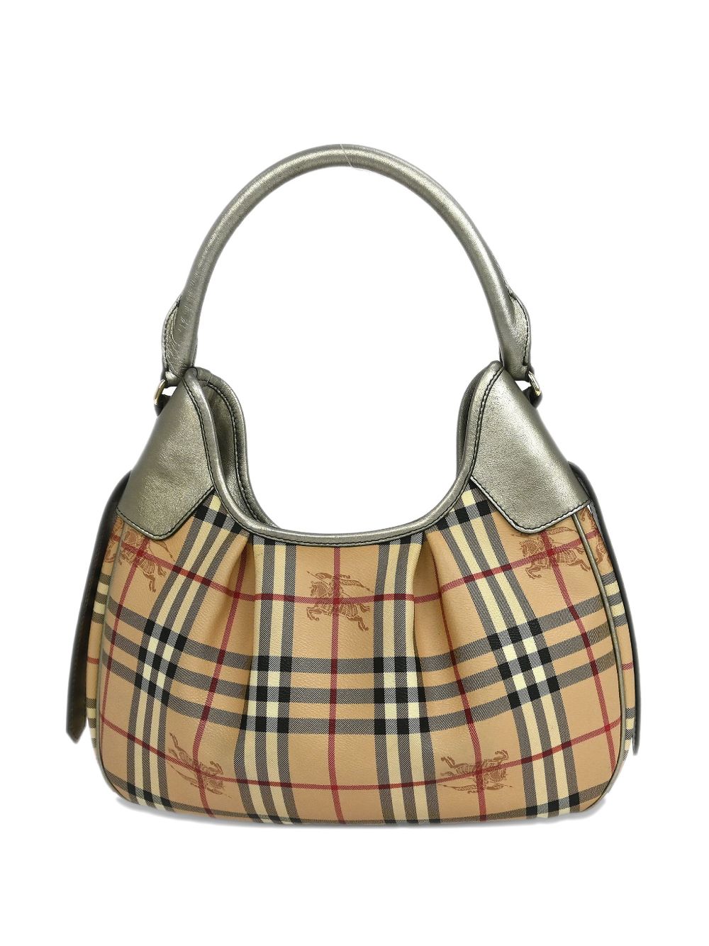 Burberry 1990-2000s check-pattern handbag