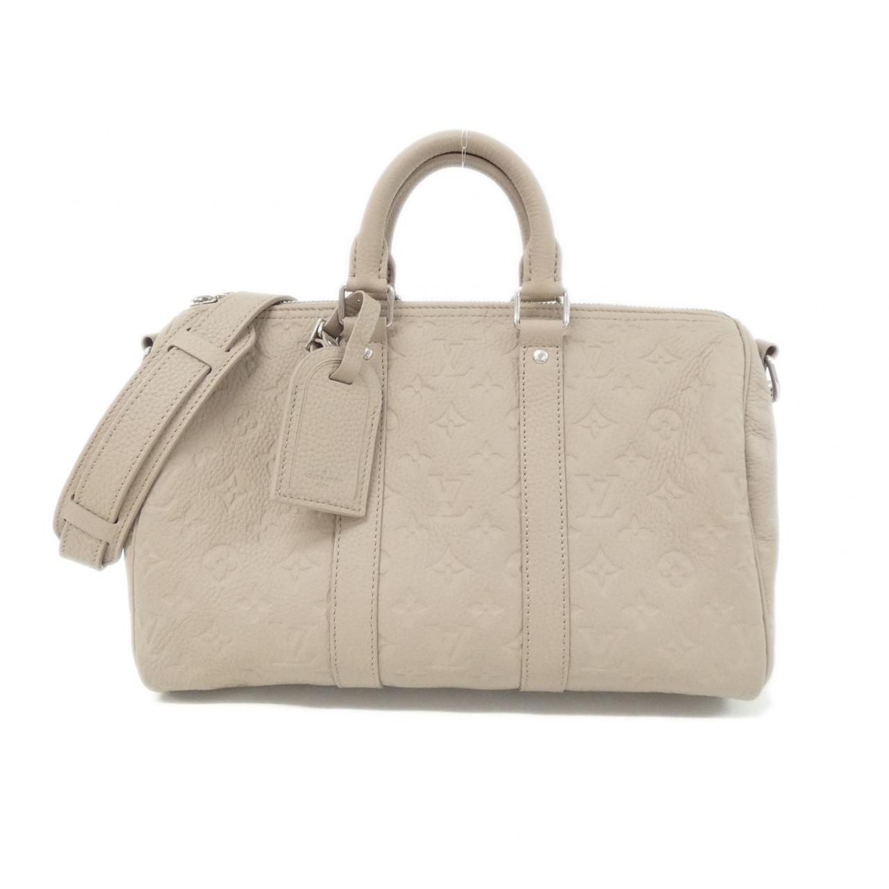 Louis Vuitton Taurillon Clemence Monogram Keepall Bandoulière 35 ...