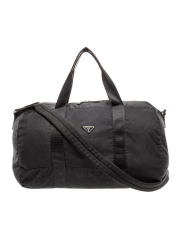 Enameled Metal Triangle Weekender Bag Vintage