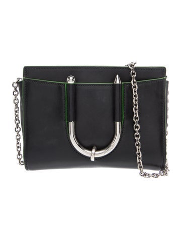 Mugler Leather Shoulder Bag
