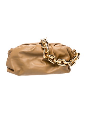 Leather Chain Pouch