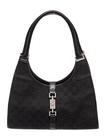 GG Canvas Monogram Bardot Shoulder Bag
