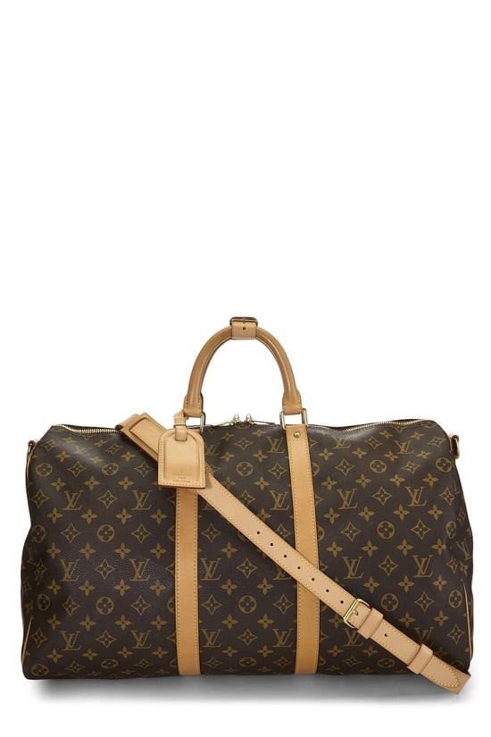 Monogram Canvas Keepall Bandouliere 50