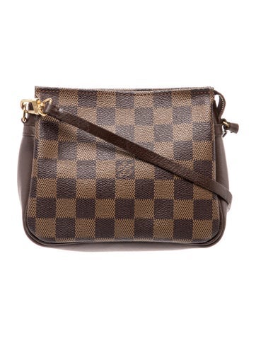 Damier Ebene Trousse Make Up Pouch Vintage