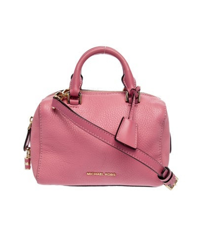 Michael Michael Kors Michael Kors Leather Top Handle Bag