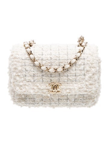 Tweed Flap Bag