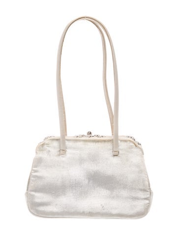 Judith Leiber Satin Shoulder Bag