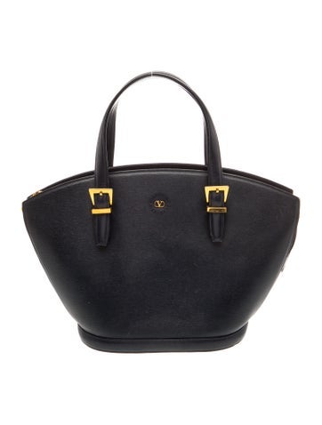 Valentino Leather Top Handle Bag