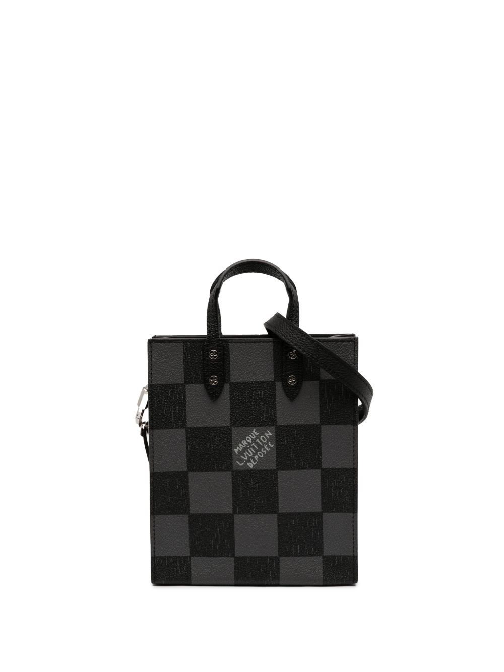 2021-2026 Damier Checkerboard Sac Plat XS satchel
