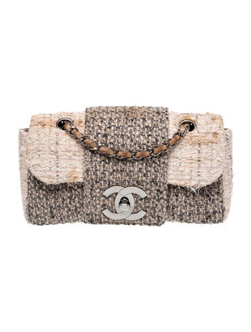 Small Fantasy Tweed Flap Bag