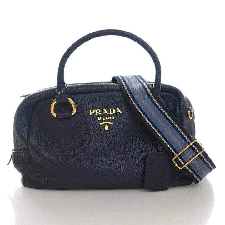 Prada Medium Vitello Phenix Bauletto Bag