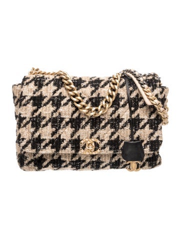 Tweed Maxi 19 Flap Bag