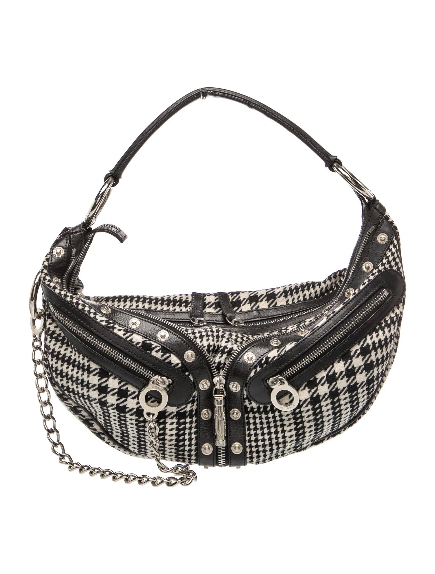 Versace Leather Shoulder Bag