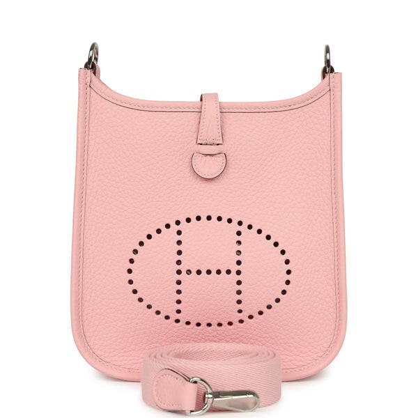 Hermes Hermes Evelyne TPM Rose Sakura Clemence Palladium Hardware