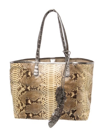Nancy Gonzalez Python Tote