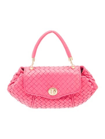 Intrecciato Top Handle Bag Vintage