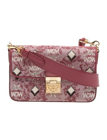 MCM Canvas Crossbody Bag