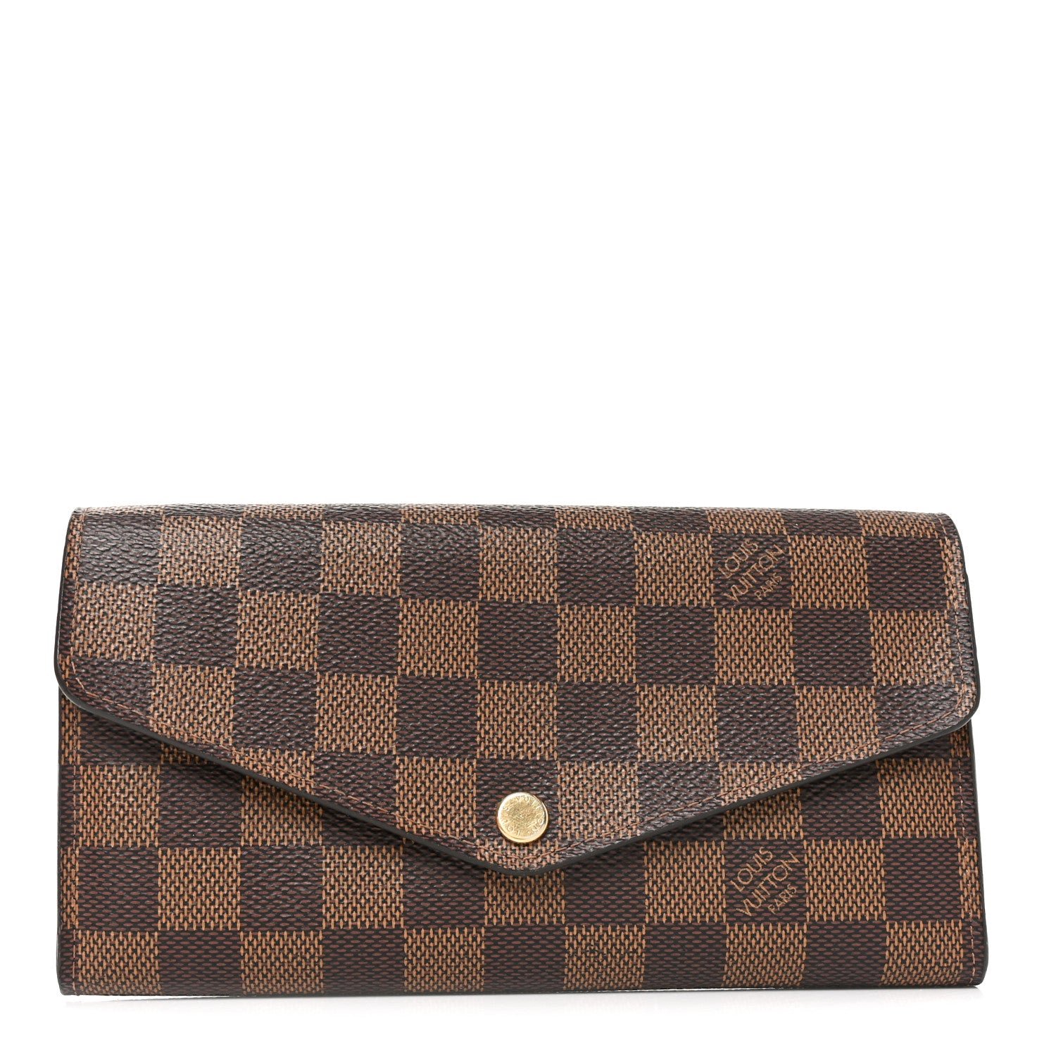 Louis Vuitton Damier Ebene Sarah Wallet NM
