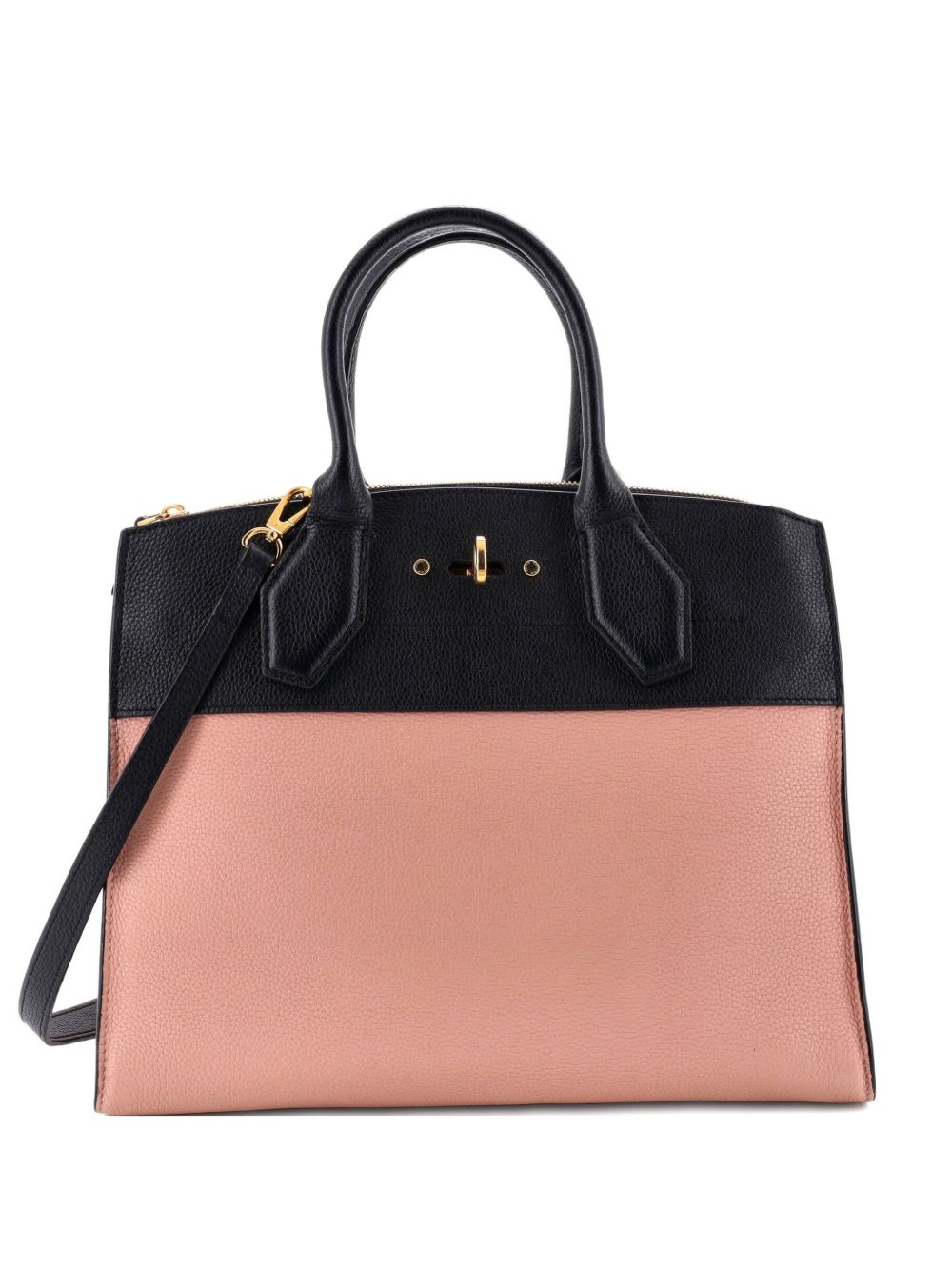 Louis Vuitton City Steamer Handbag Leather MM tote bag