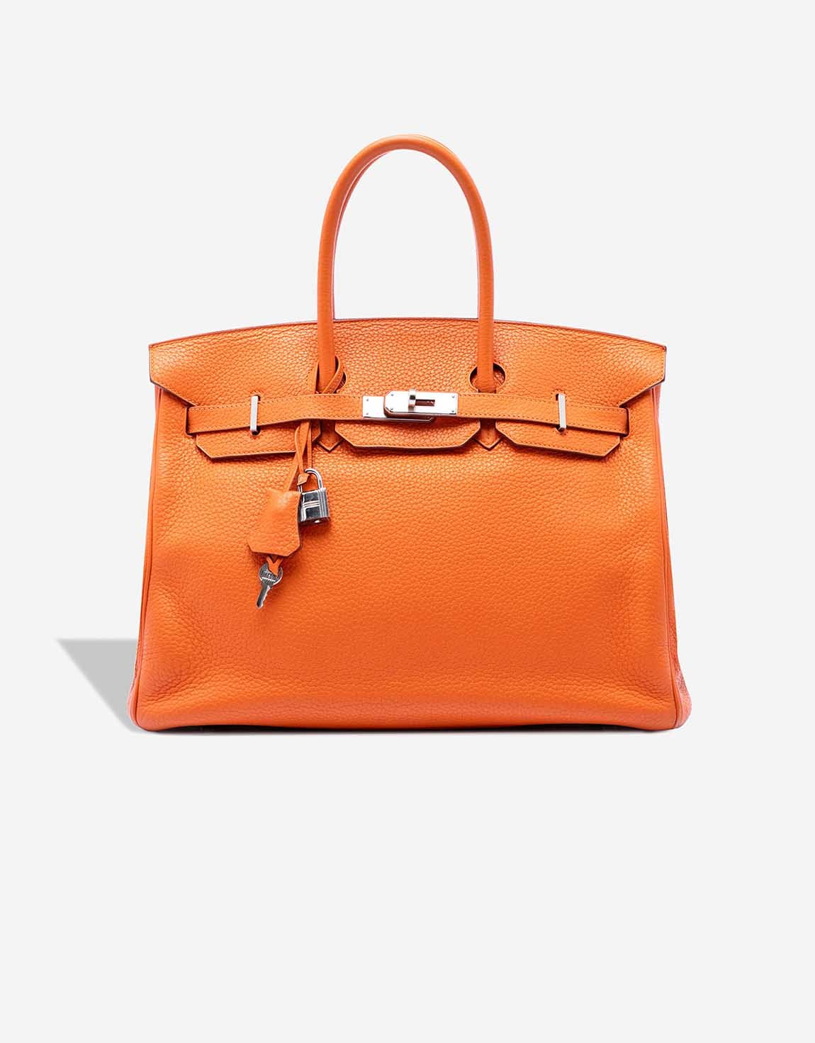 Hermes 
		Birkin 35 Togo Orange H    