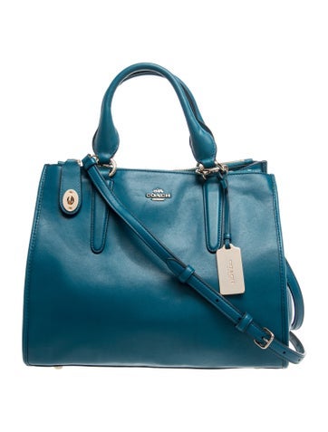 Leather Top Handle Bag