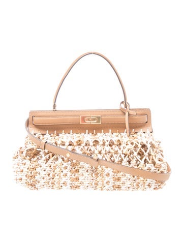 Leather Lee Radziwill Macrame Small