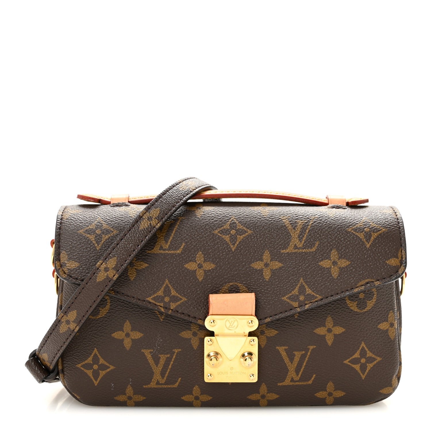 Louis Vuitton Monogram Pochette Metis East West