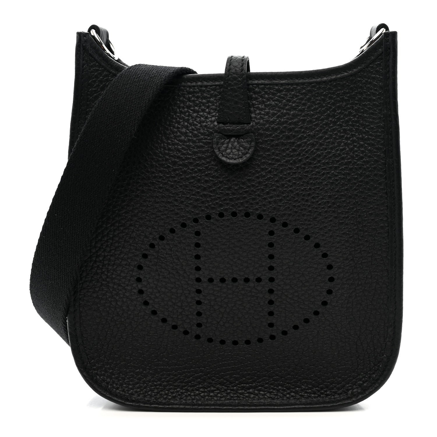 Hermes Taurillon Clemence Evelyne TPM Black