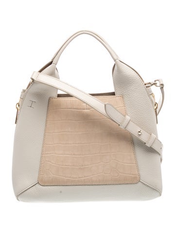 Leather Top Handle Bag