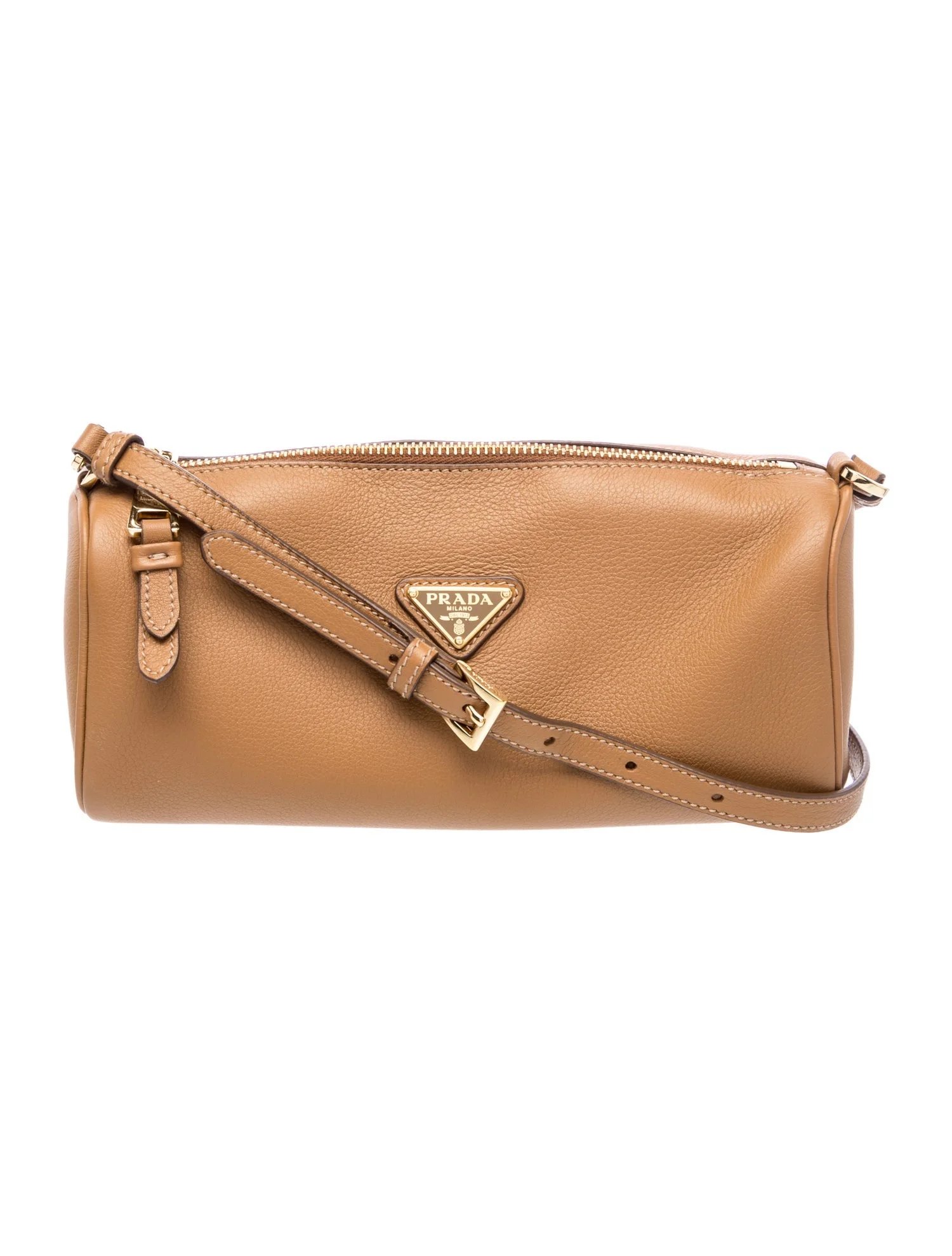 Enameled Metal Triangle Shoulder Bag