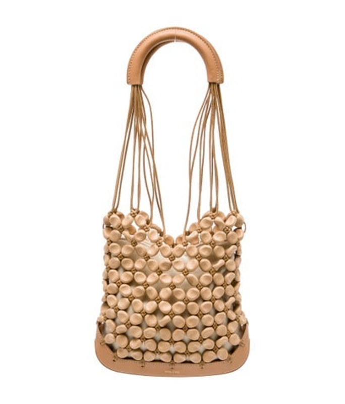 Polene Leather Shoulder Bag