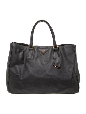 Saffiano Leather Top Handle Bag