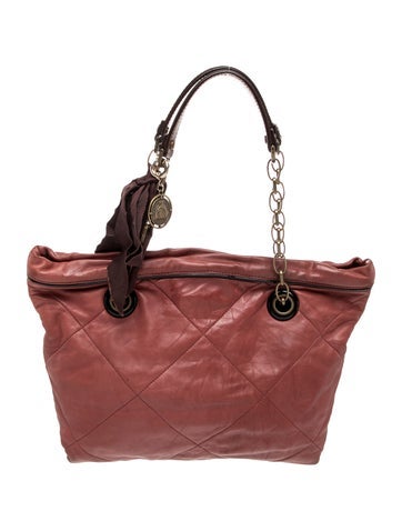 Lanvin Leather Top Handle Bag