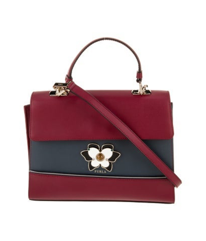 Furla Leather Top Handle Bag