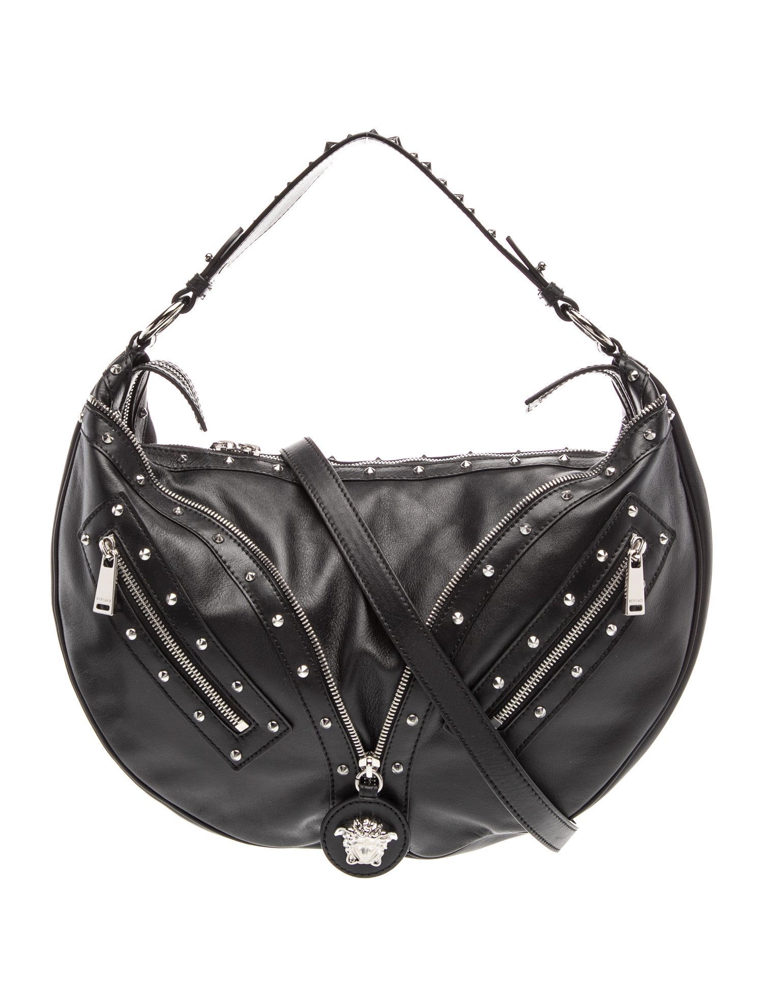 Versace Leather Shoulder Bag