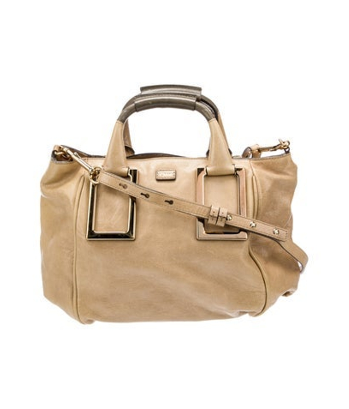 Chloe Leather Top Handle Bag