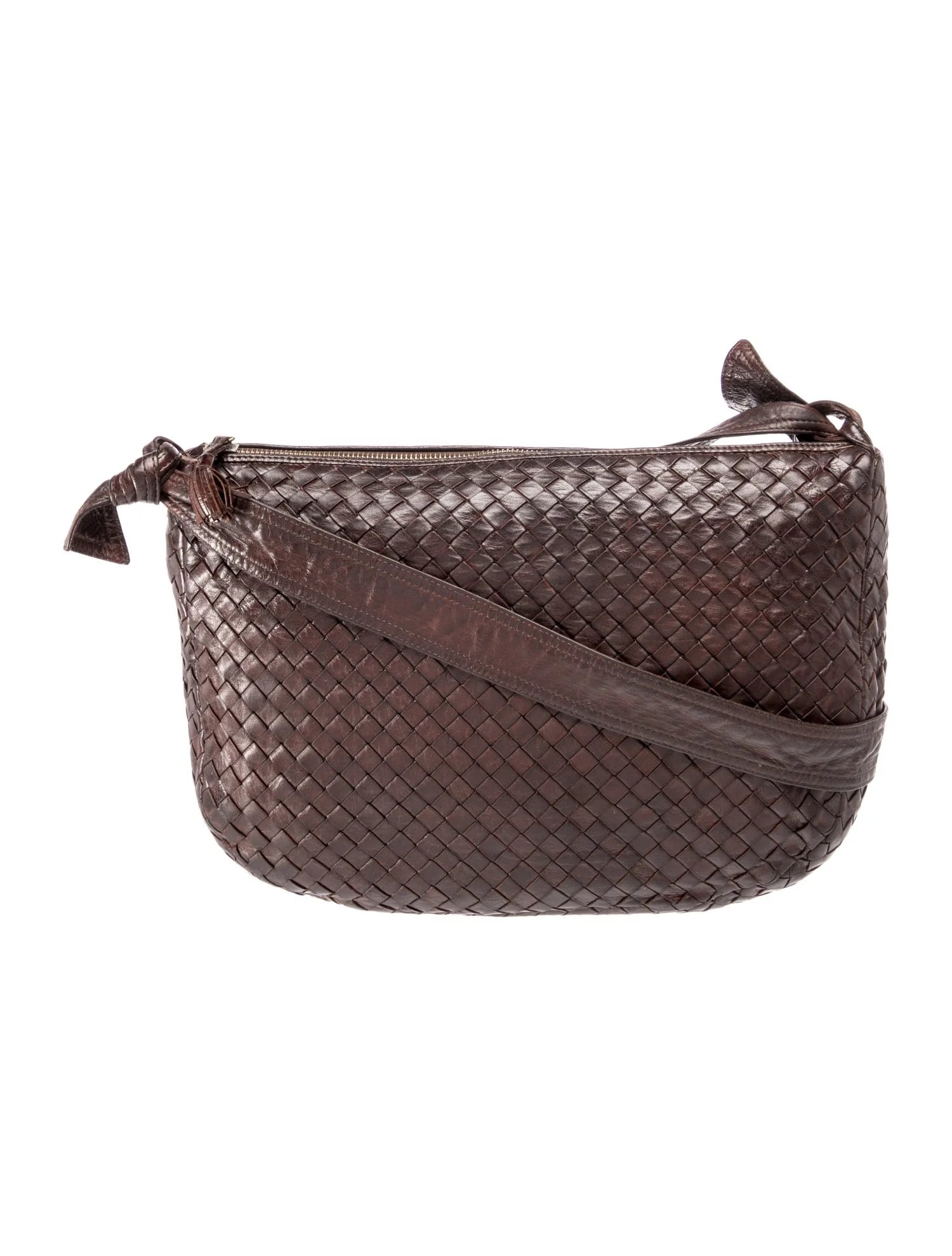 Intrecciato Shoulder Bag Vintage
