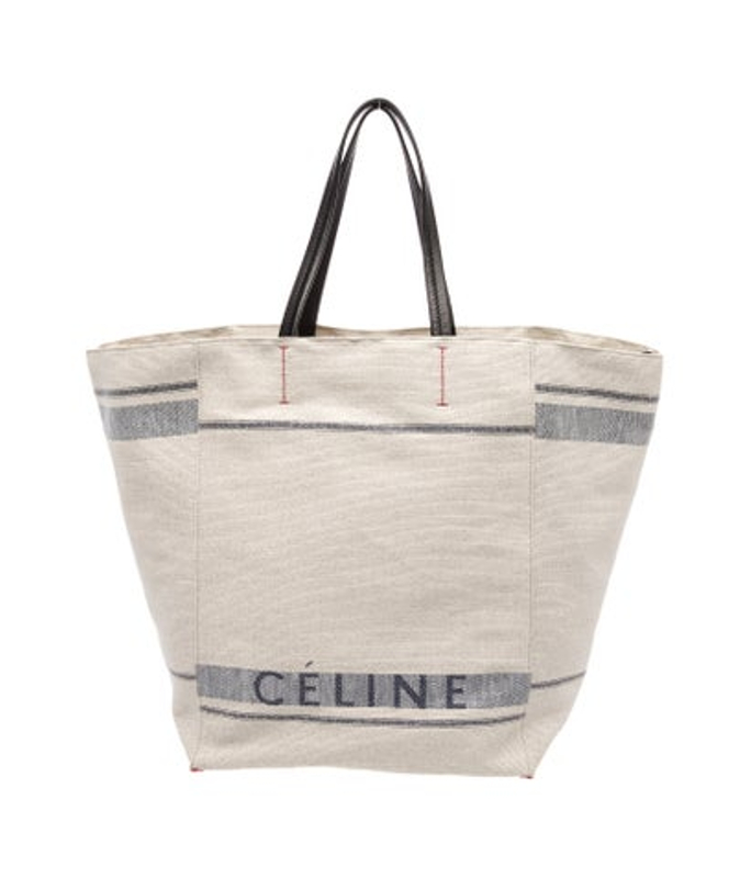 Celine Canvas Tote Bag
