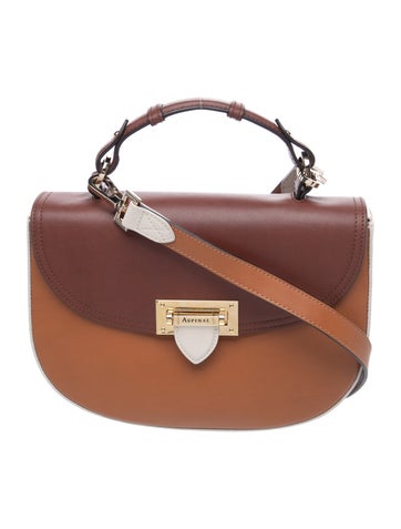 Aspinal of London Leather Shoulder Bag