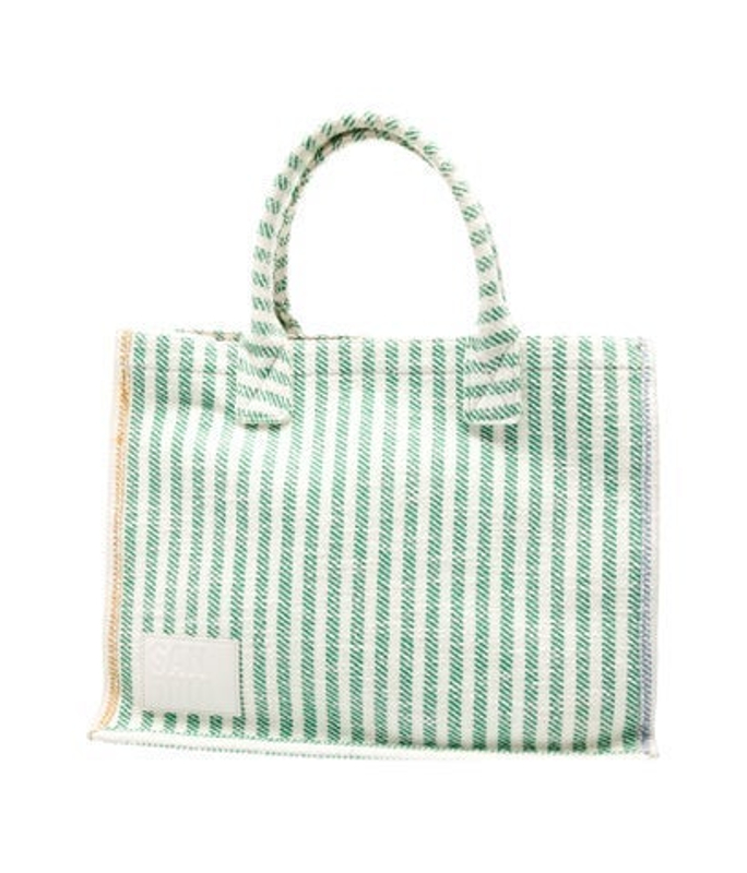 Sandro Canvas Shoulder Bag