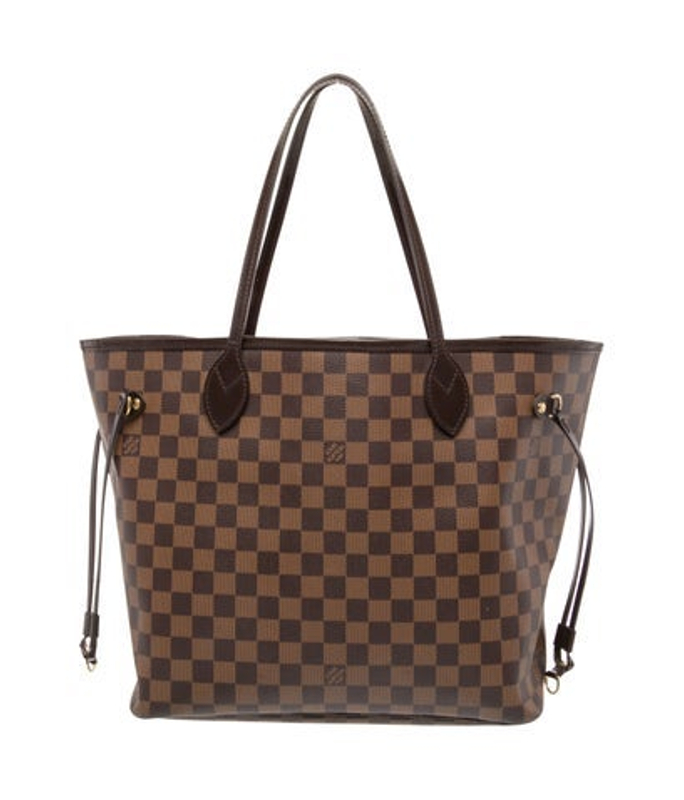 Louis Vuitton Vuitton Damier Ebene Neverfull W Pouch Mm